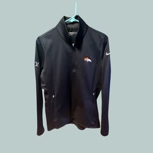 Nike Golf Therma-Fit Denver Broncos Long Sleeve Top, Size M.